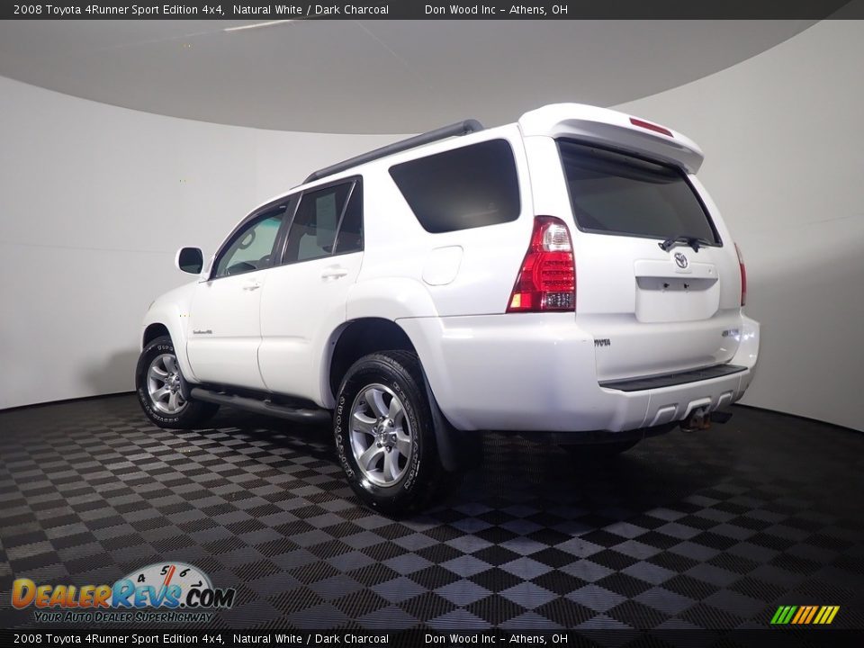2008 Toyota 4Runner Sport Edition 4x4 Natural White / Dark Charcoal Photo #11
