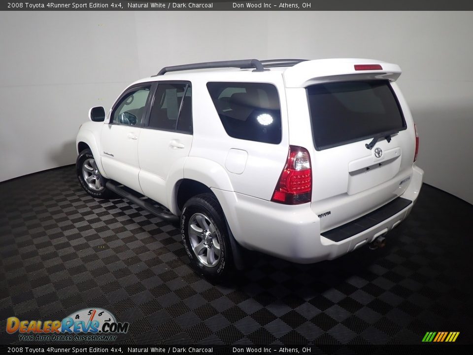 2008 Toyota 4Runner Sport Edition 4x4 Natural White / Dark Charcoal Photo #12