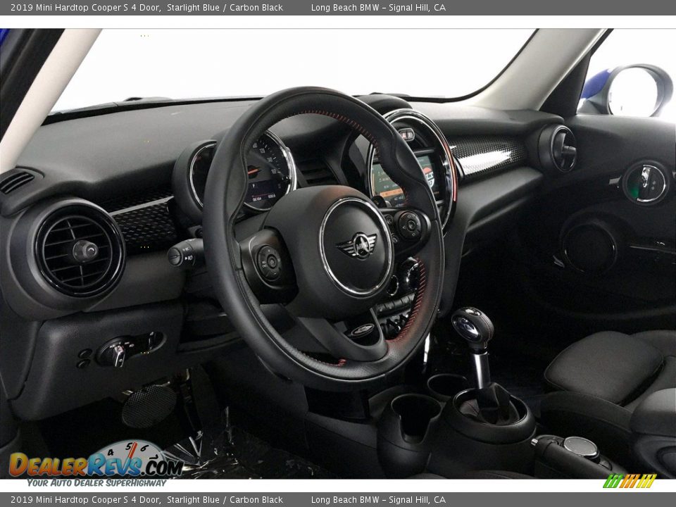 2019 Mini Hardtop Cooper S 4 Door Starlight Blue / Carbon Black Photo #21