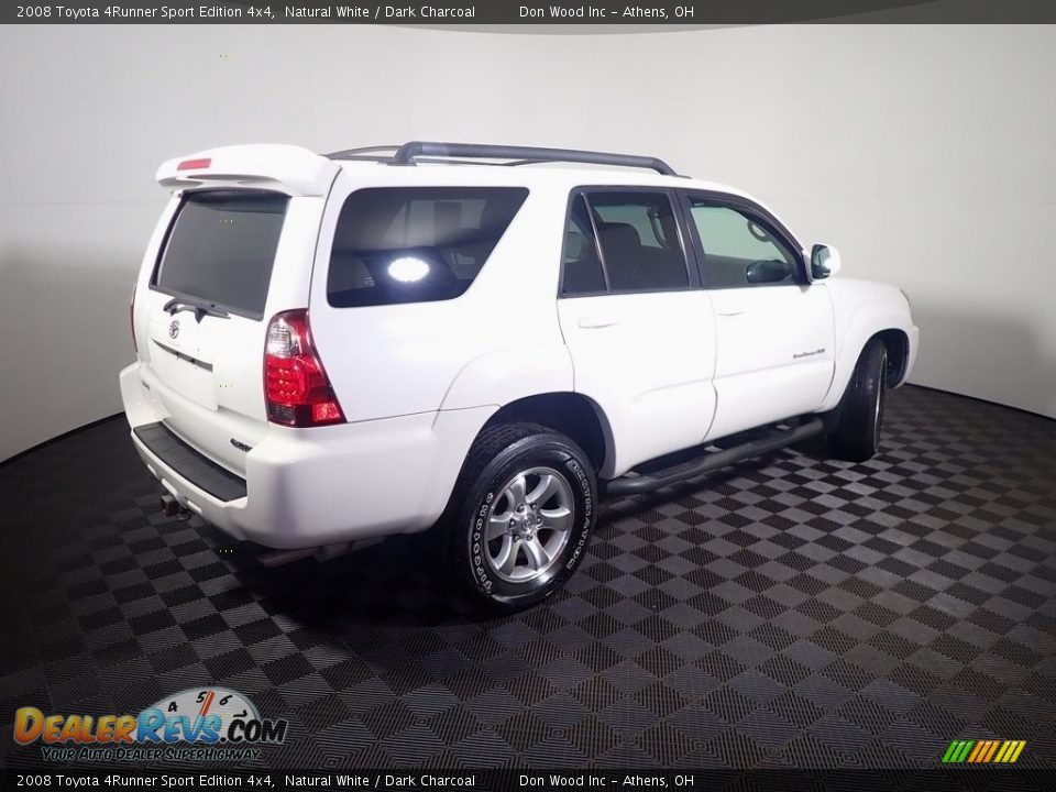 2008 Toyota 4Runner Sport Edition 4x4 Natural White / Dark Charcoal Photo #17