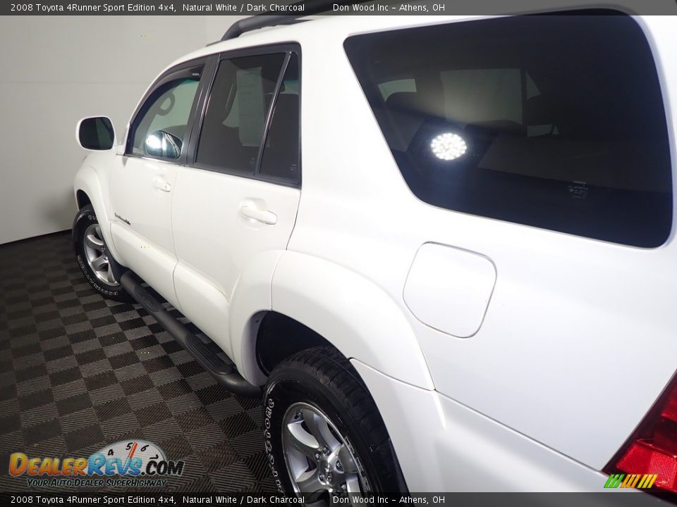 2008 Toyota 4Runner Sport Edition 4x4 Natural White / Dark Charcoal Photo #18