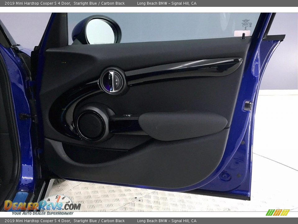 2019 Mini Hardtop Cooper S 4 Door Starlight Blue / Carbon Black Photo #24