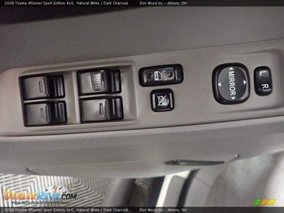 2008 Toyota 4Runner Sport Edition 4x4 Natural White / Dark Charcoal Photo #21