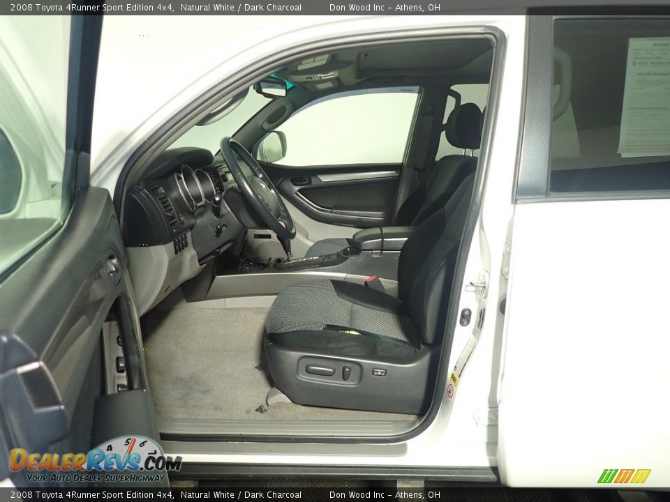 2008 Toyota 4Runner Sport Edition 4x4 Natural White / Dark Charcoal Photo #22