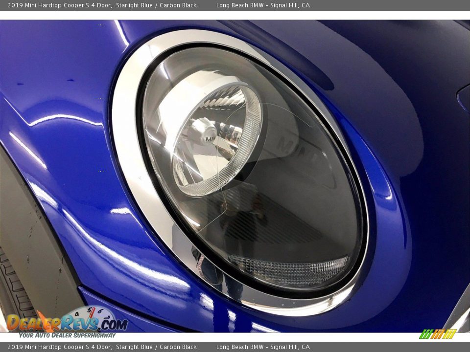 2019 Mini Hardtop Cooper S 4 Door Starlight Blue / Carbon Black Photo #26