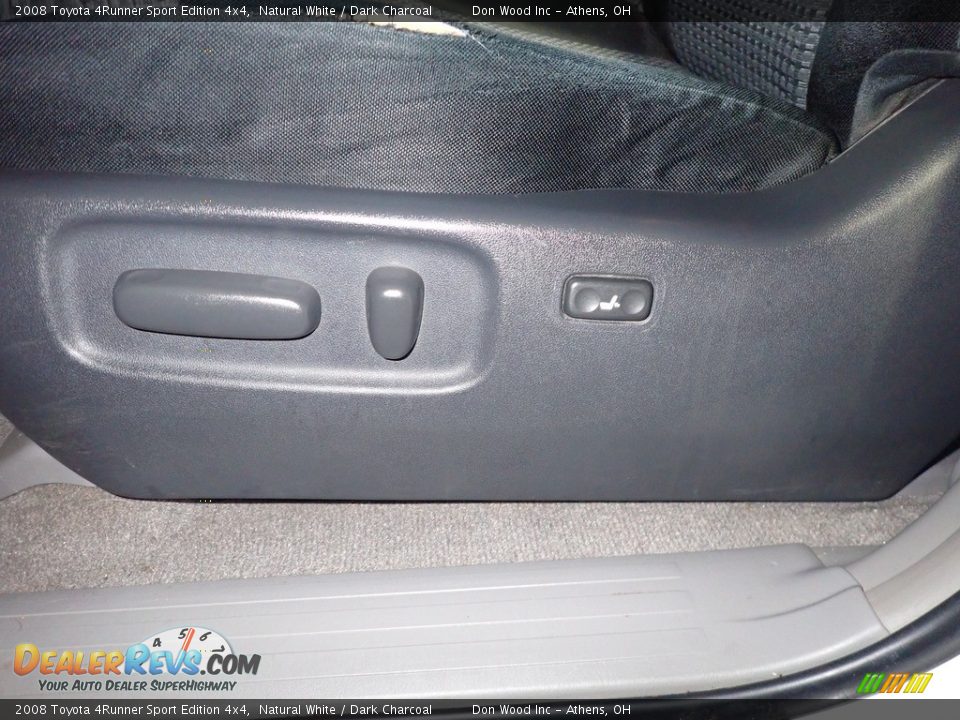 2008 Toyota 4Runner Sport Edition 4x4 Natural White / Dark Charcoal Photo #23