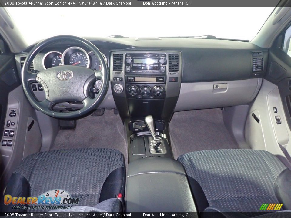 2008 Toyota 4Runner Sport Edition 4x4 Natural White / Dark Charcoal Photo #24