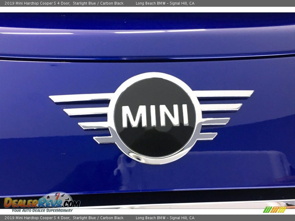 2019 Mini Hardtop Cooper S 4 Door Starlight Blue / Carbon Black Photo #33
