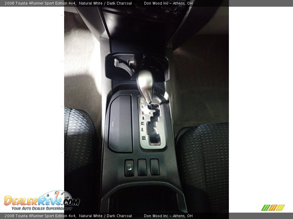 2008 Toyota 4Runner Sport Edition 4x4 Natural White / Dark Charcoal Photo #32