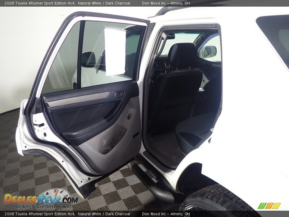2008 Toyota 4Runner Sport Edition 4x4 Natural White / Dark Charcoal Photo #34