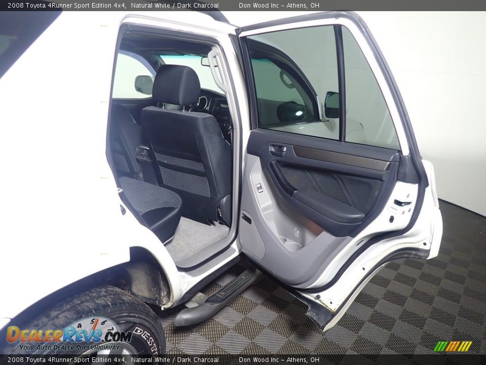 2008 Toyota 4Runner Sport Edition 4x4 Natural White / Dark Charcoal Photo #36