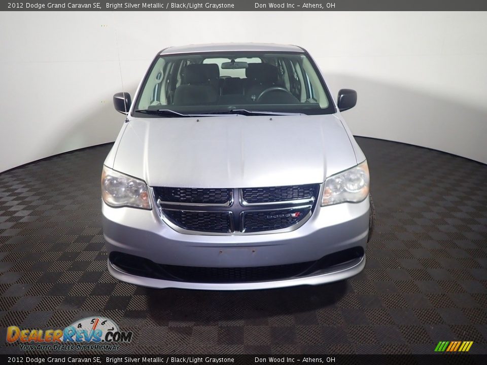 2012 Dodge Grand Caravan SE Bright Silver Metallic / Black/Light Graystone Photo #4