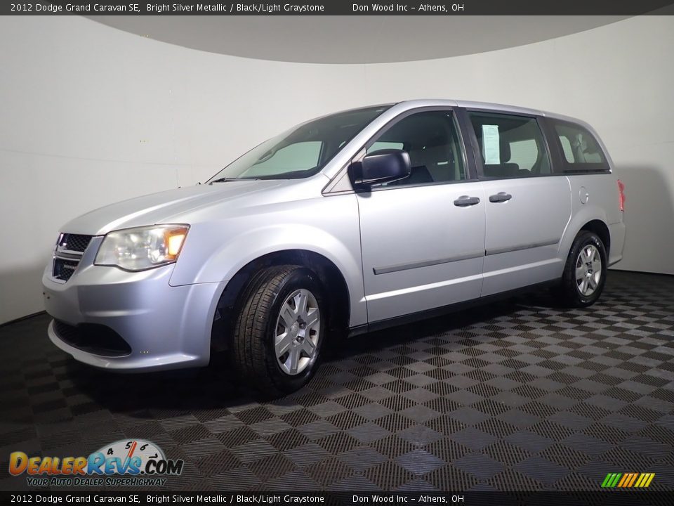 2012 Dodge Grand Caravan SE Bright Silver Metallic / Black/Light Graystone Photo #7