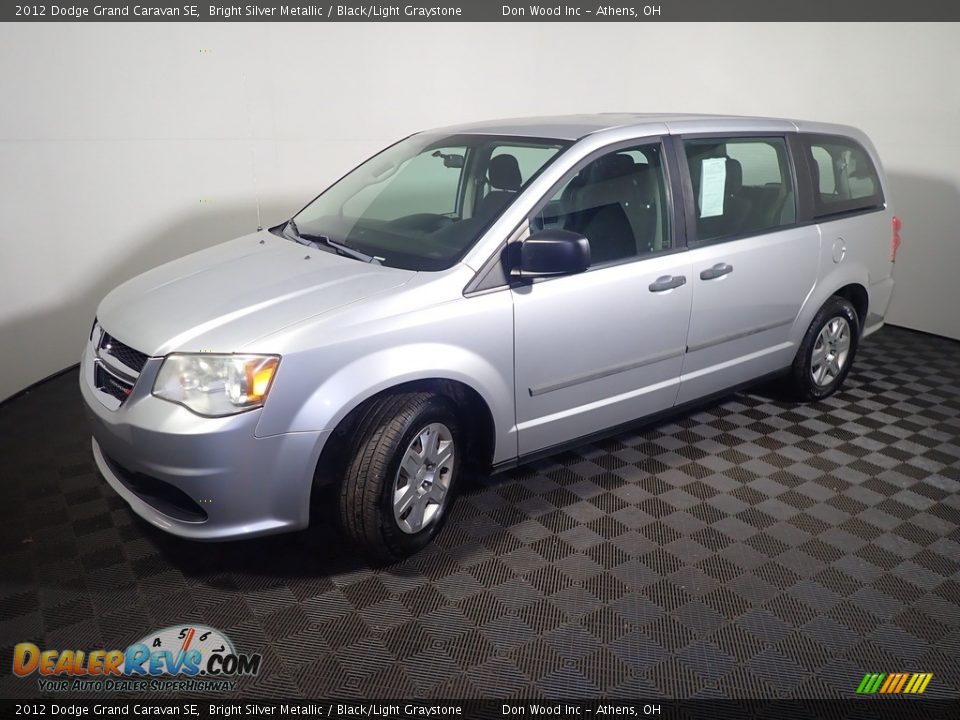 2012 Dodge Grand Caravan SE Bright Silver Metallic / Black/Light Graystone Photo #8