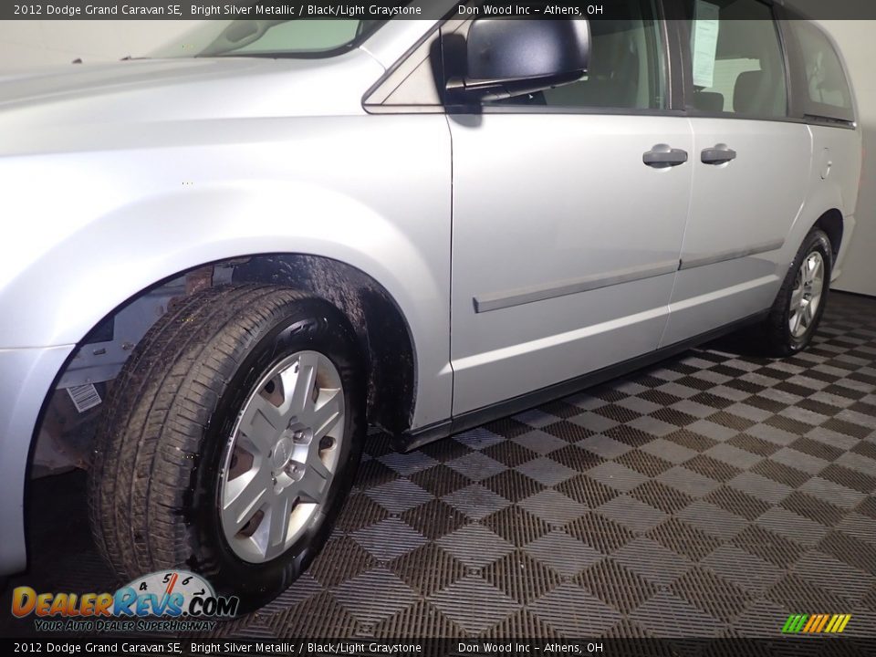 2012 Dodge Grand Caravan SE Bright Silver Metallic / Black/Light Graystone Photo #9