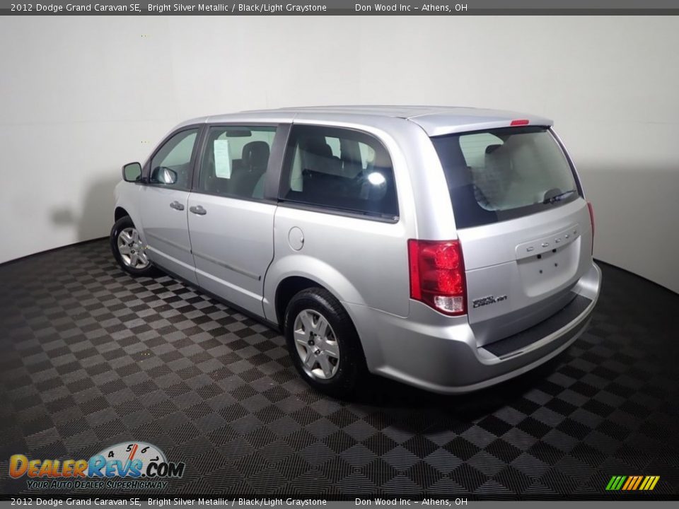2012 Dodge Grand Caravan SE Bright Silver Metallic / Black/Light Graystone Photo #11