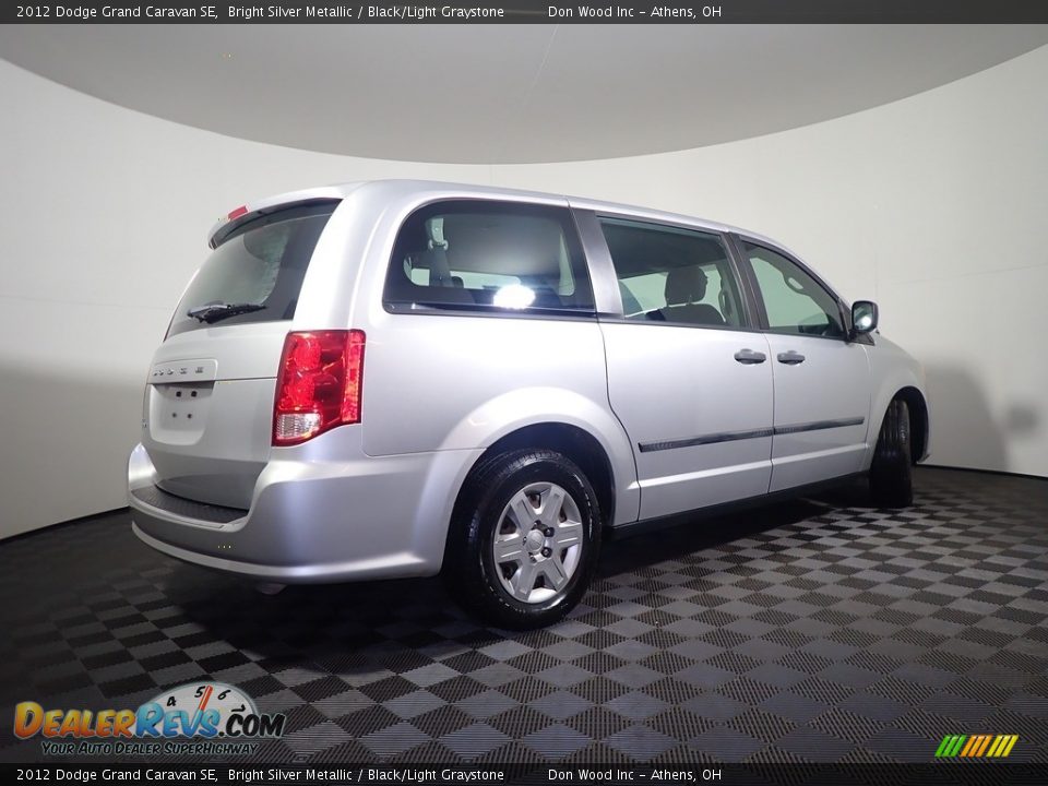 2012 Dodge Grand Caravan SE Bright Silver Metallic / Black/Light Graystone Photo #15
