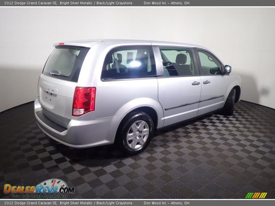 2012 Dodge Grand Caravan SE Bright Silver Metallic / Black/Light Graystone Photo #16
