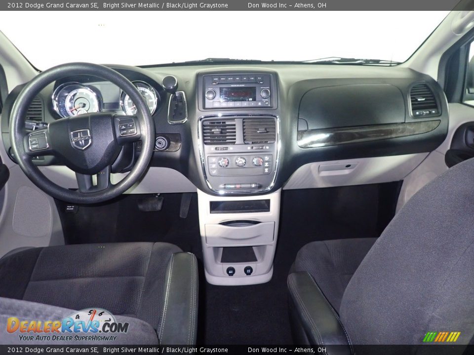 2012 Dodge Grand Caravan SE Bright Silver Metallic / Black/Light Graystone Photo #23
