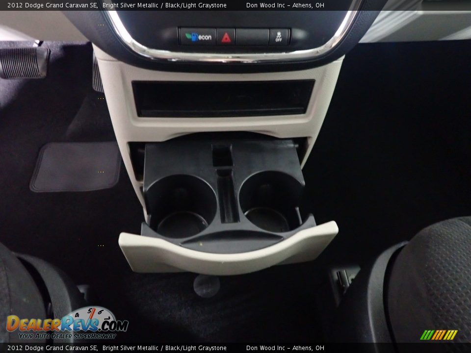 2012 Dodge Grand Caravan SE Bright Silver Metallic / Black/Light Graystone Photo #31