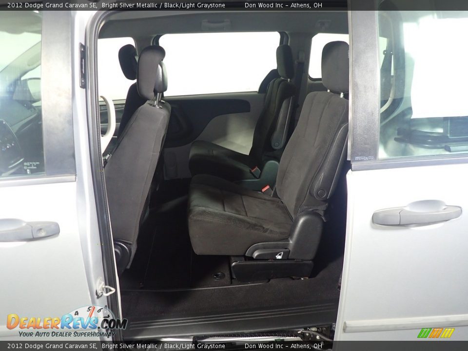 2012 Dodge Grand Caravan SE Bright Silver Metallic / Black/Light Graystone Photo #33