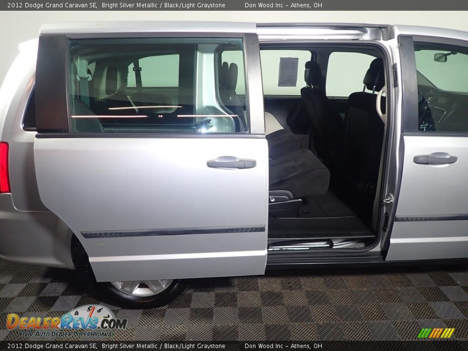 2012 Dodge Grand Caravan SE Bright Silver Metallic / Black/Light Graystone Photo #35