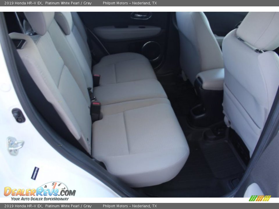 2019 Honda HR-V EX Platinum White Pearl / Gray Photo #26