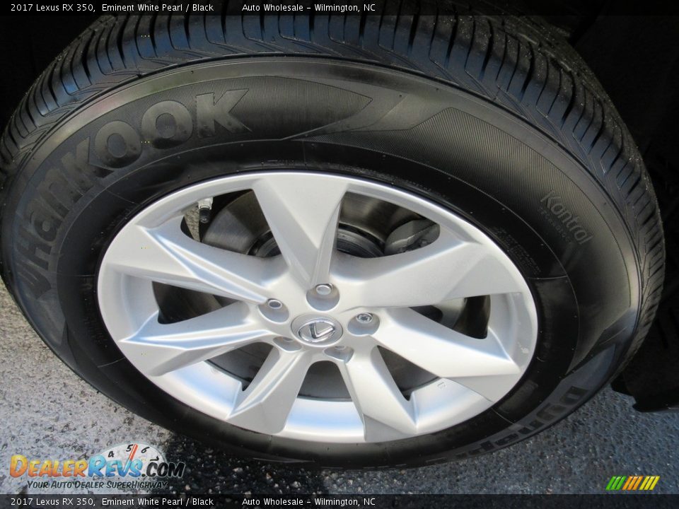 2017 Lexus RX 350 Eminent White Pearl / Black Photo #7
