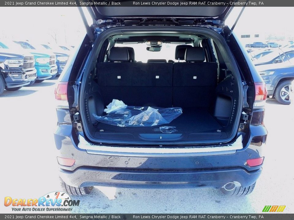 2021 Jeep Grand Cherokee Limited 4x4 Sangria Metallic / Black Photo #7
