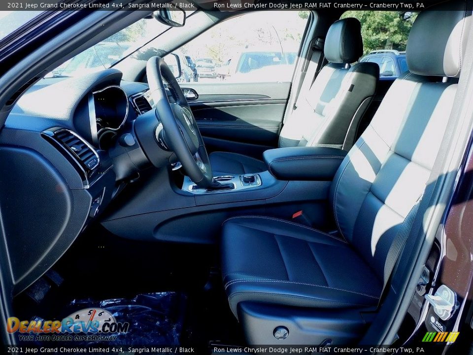 2021 Jeep Grand Cherokee Limited 4x4 Sangria Metallic / Black Photo #11