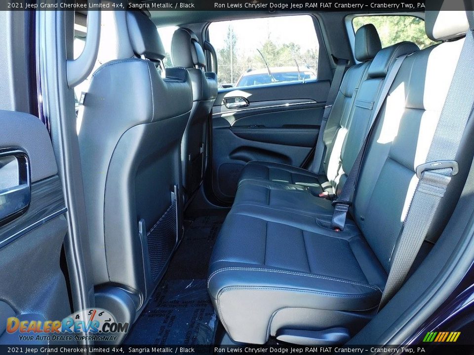 2021 Jeep Grand Cherokee Limited 4x4 Sangria Metallic / Black Photo #12