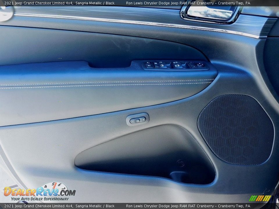 2021 Jeep Grand Cherokee Limited 4x4 Sangria Metallic / Black Photo #14