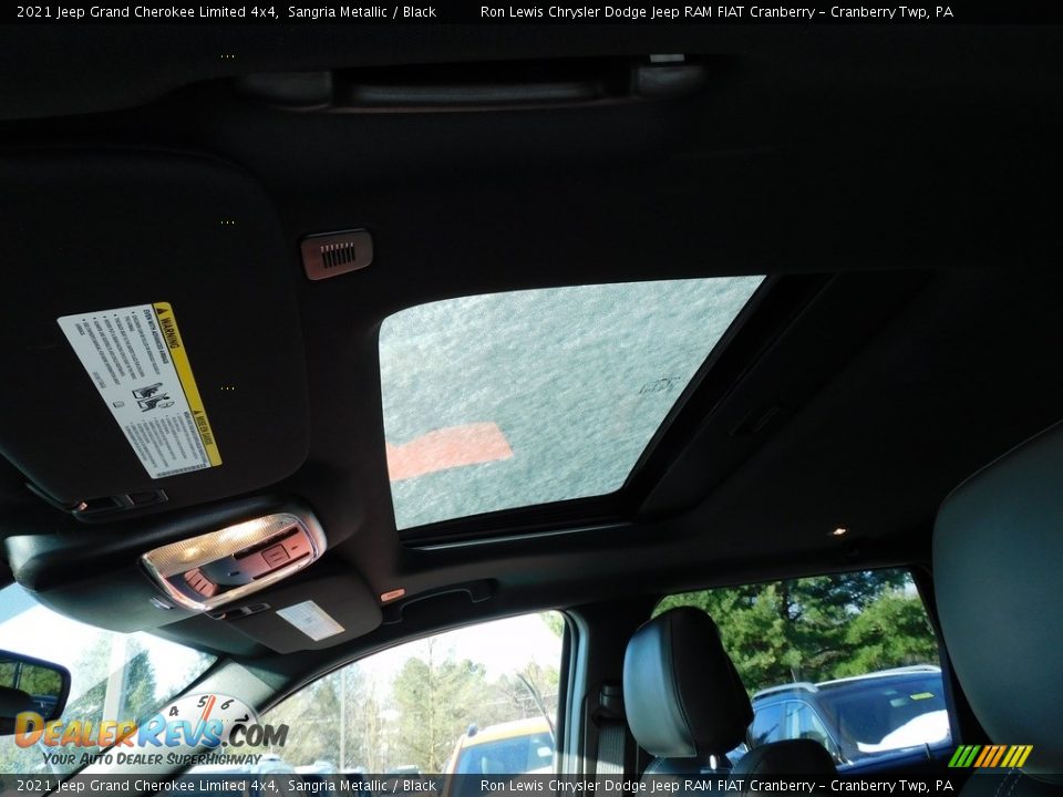 2021 Jeep Grand Cherokee Limited 4x4 Sangria Metallic / Black Photo #15