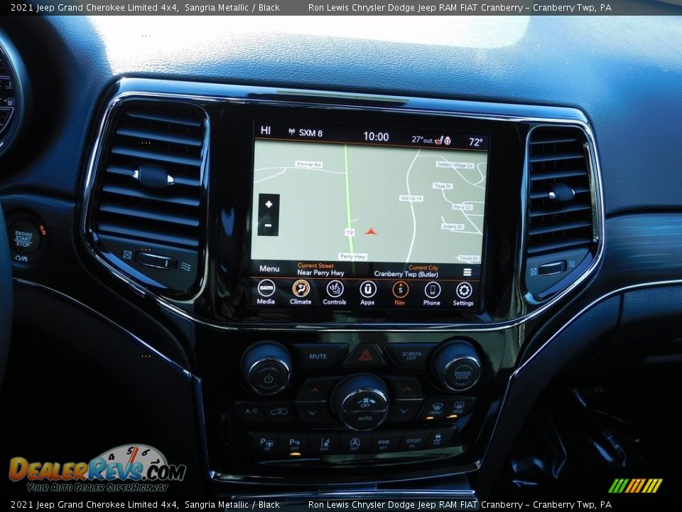 Navigation of 2021 Jeep Grand Cherokee Limited 4x4 Photo #16