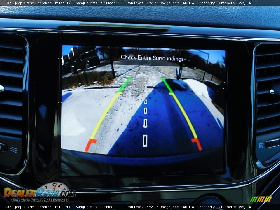 2021 Jeep Grand Cherokee Limited 4x4 Sangria Metallic / Black Photo #18