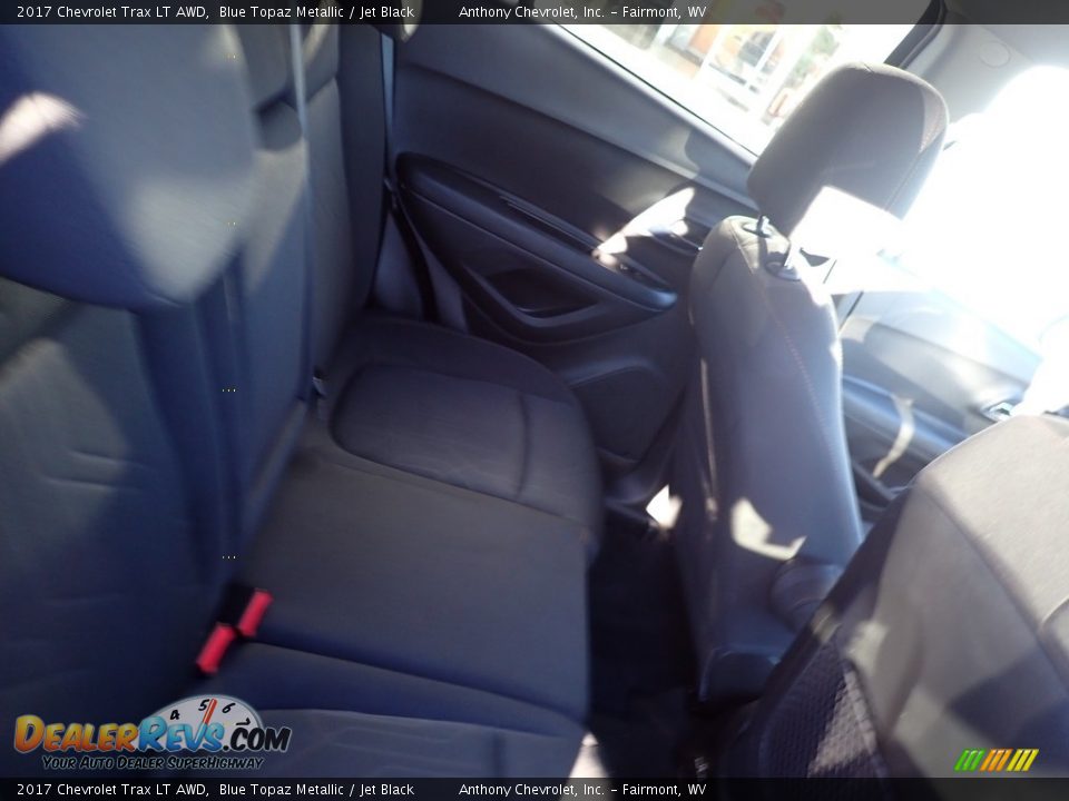 2017 Chevrolet Trax LT AWD Blue Topaz Metallic / Jet Black Photo #12