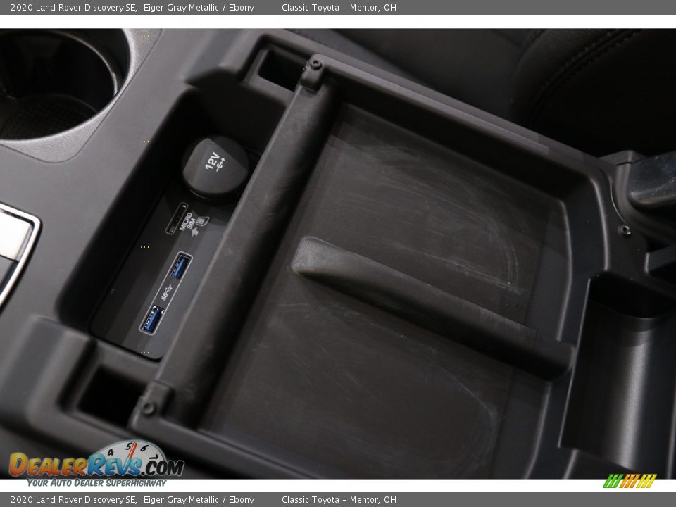 2020 Land Rover Discovery SE Eiger Gray Metallic / Ebony Photo #26
