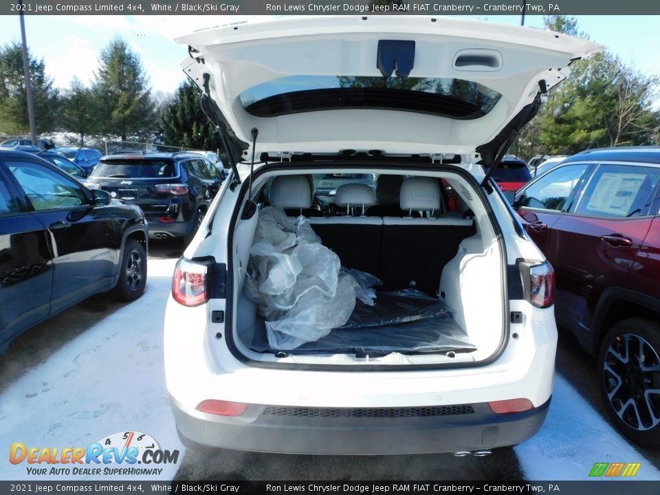 2021 Jeep Compass Limited 4x4 White / Black/Ski Gray Photo #6