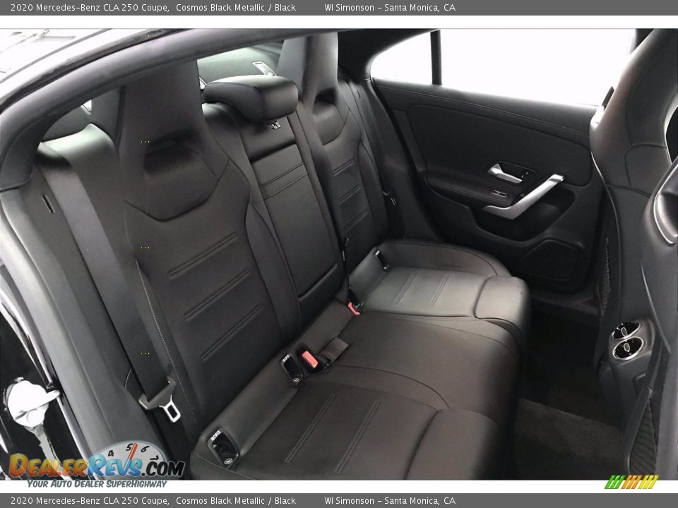 Rear Seat of 2020 Mercedes-Benz CLA 250 Coupe Photo #19