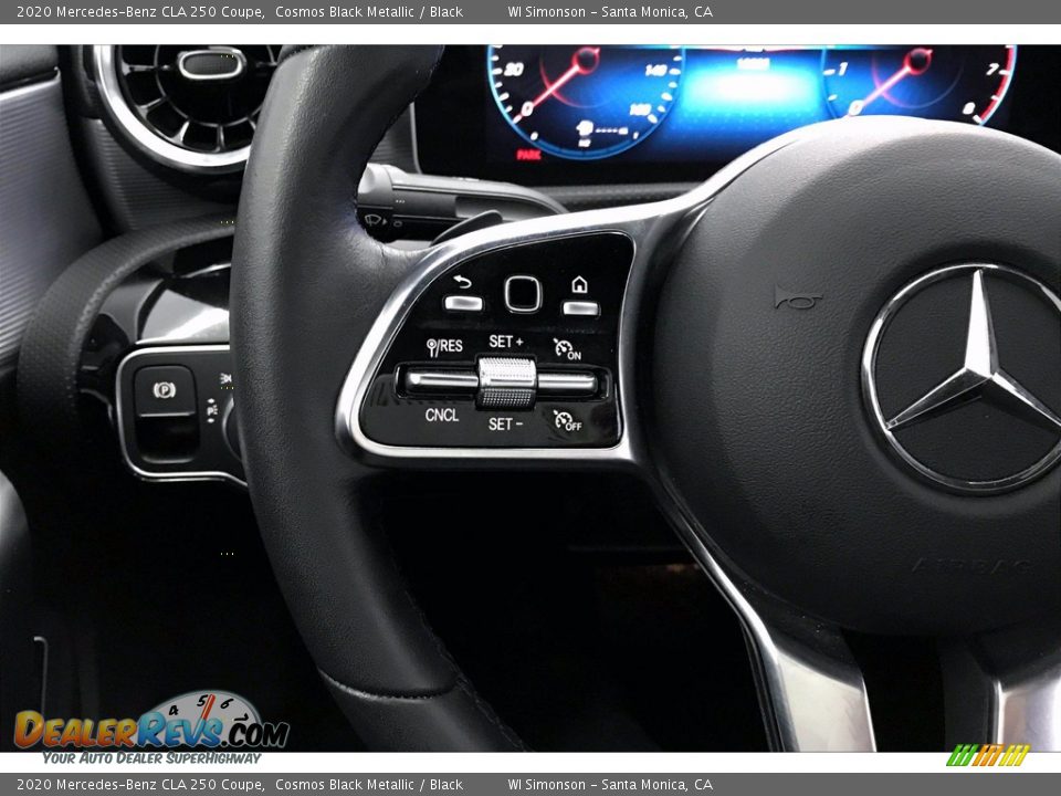 2020 Mercedes-Benz CLA 250 Coupe Steering Wheel Photo #21