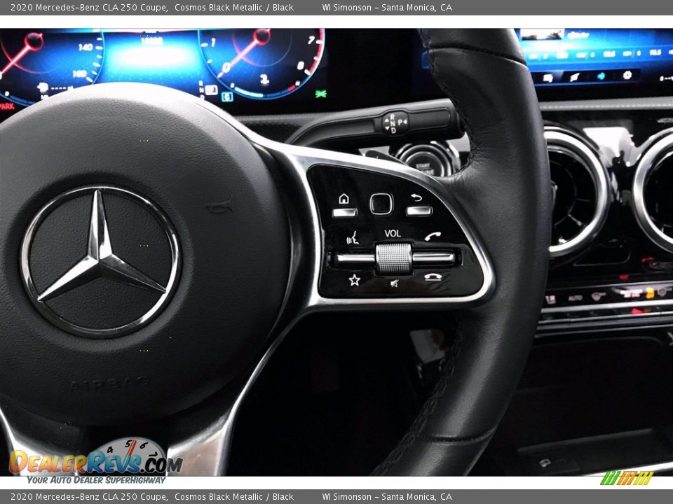 2020 Mercedes-Benz CLA 250 Coupe Steering Wheel Photo #22