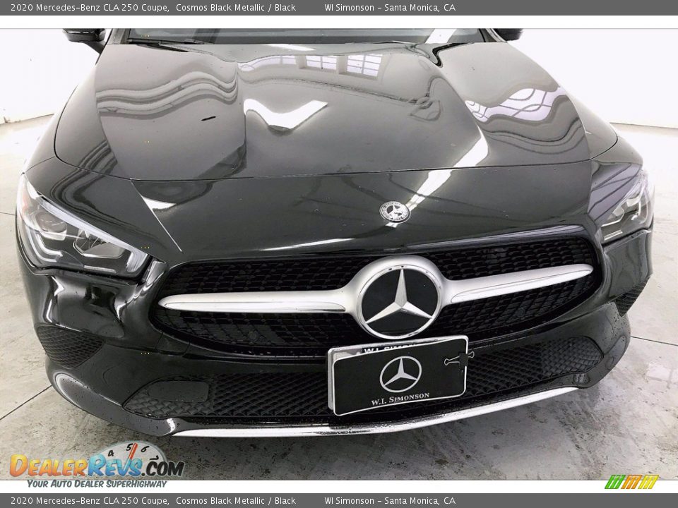 2020 Mercedes-Benz CLA 250 Coupe Cosmos Black Metallic / Black Photo #30