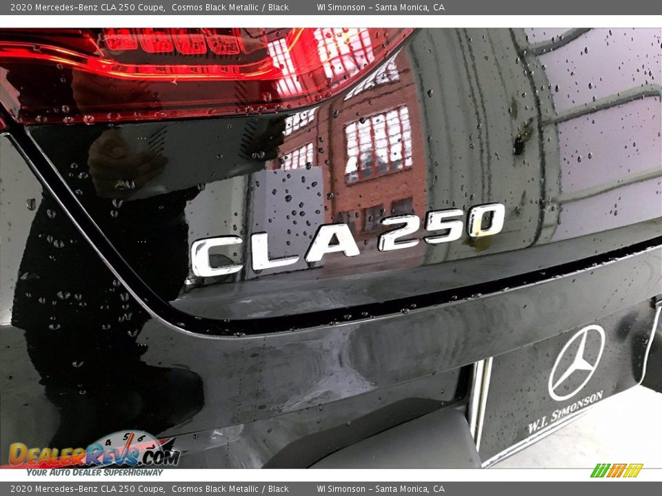 2020 Mercedes-Benz CLA 250 Coupe Cosmos Black Metallic / Black Photo #31