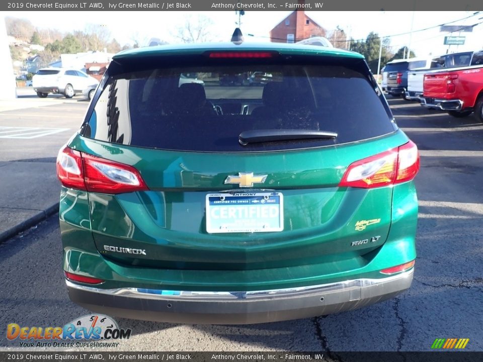 2019 Chevrolet Equinox LT AWD Ivy Green Metallic / Jet Black Photo #8