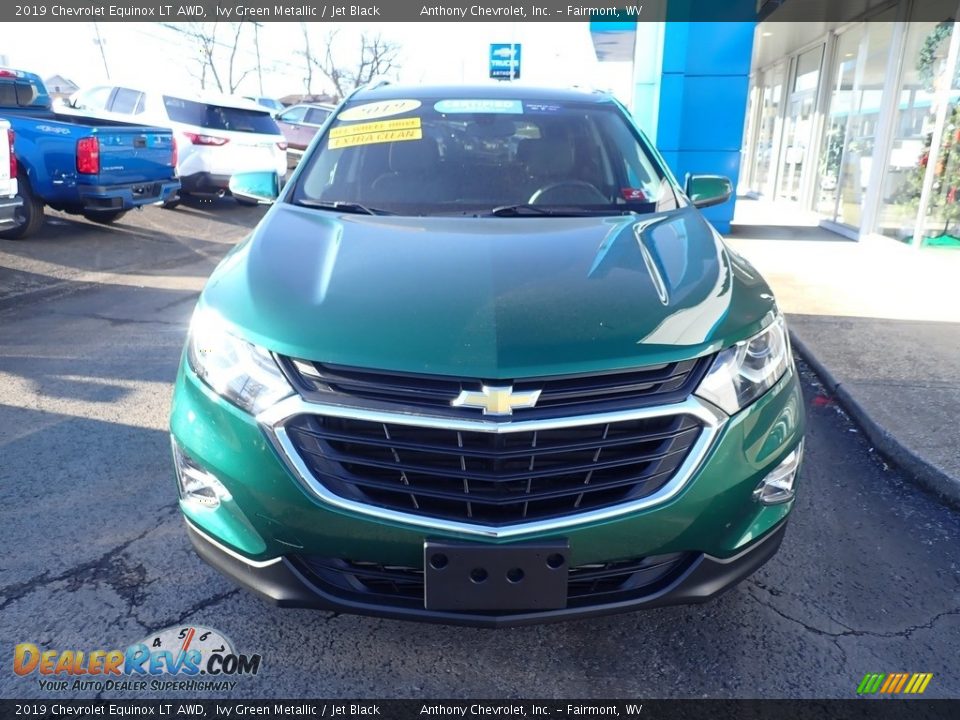 2019 Chevrolet Equinox LT AWD Ivy Green Metallic / Jet Black Photo #13