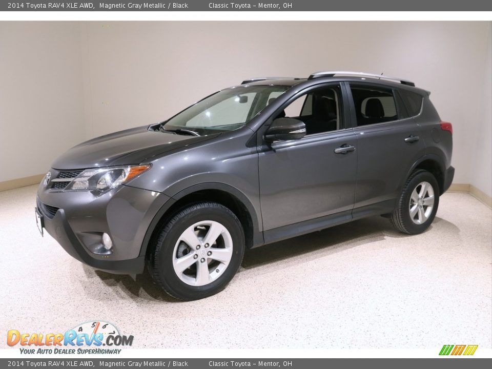 2014 Toyota RAV4 XLE AWD Magnetic Gray Metallic / Black Photo #3
