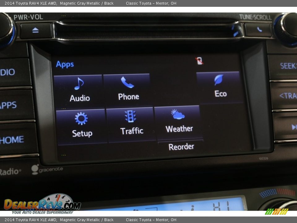 2014 Toyota RAV4 XLE AWD Magnetic Gray Metallic / Black Photo #12