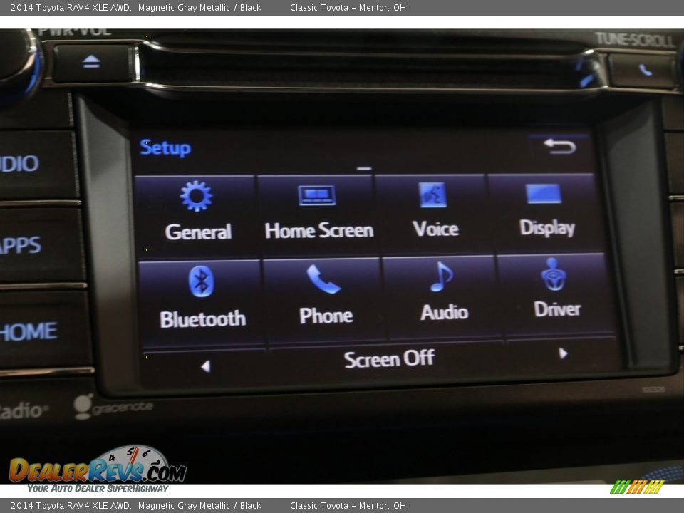 2014 Toyota RAV4 XLE AWD Magnetic Gray Metallic / Black Photo #13