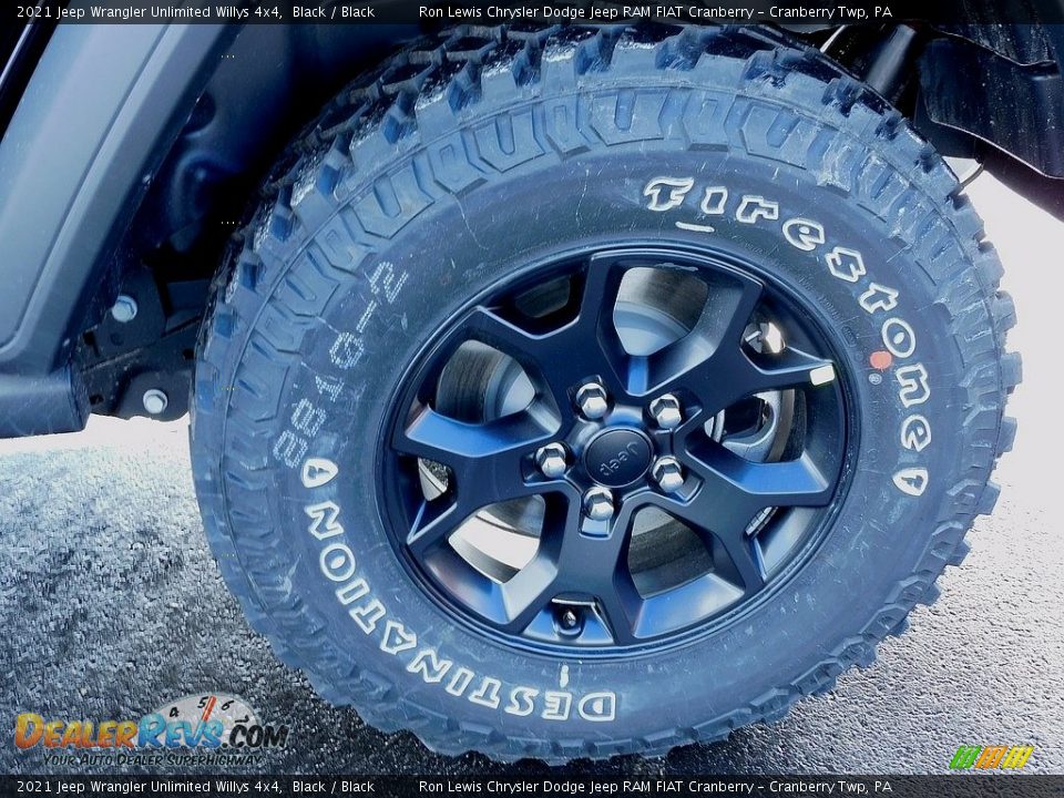 2021 Jeep Wrangler Unlimited Willys 4x4 Wheel Photo #10