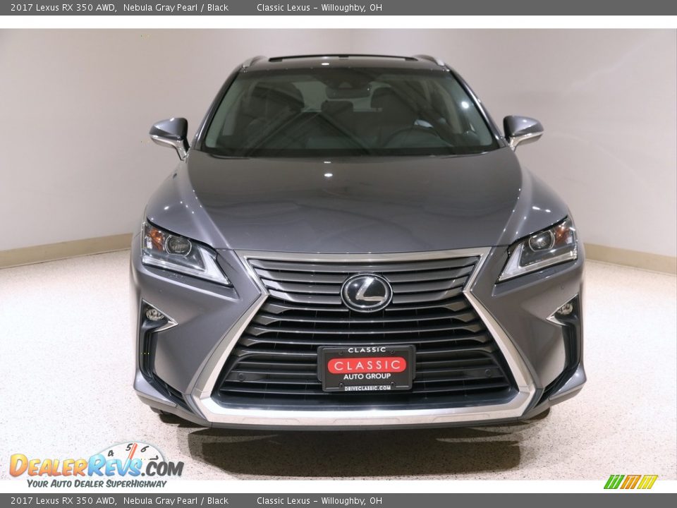 2017 Lexus RX 350 AWD Nebula Gray Pearl / Black Photo #2